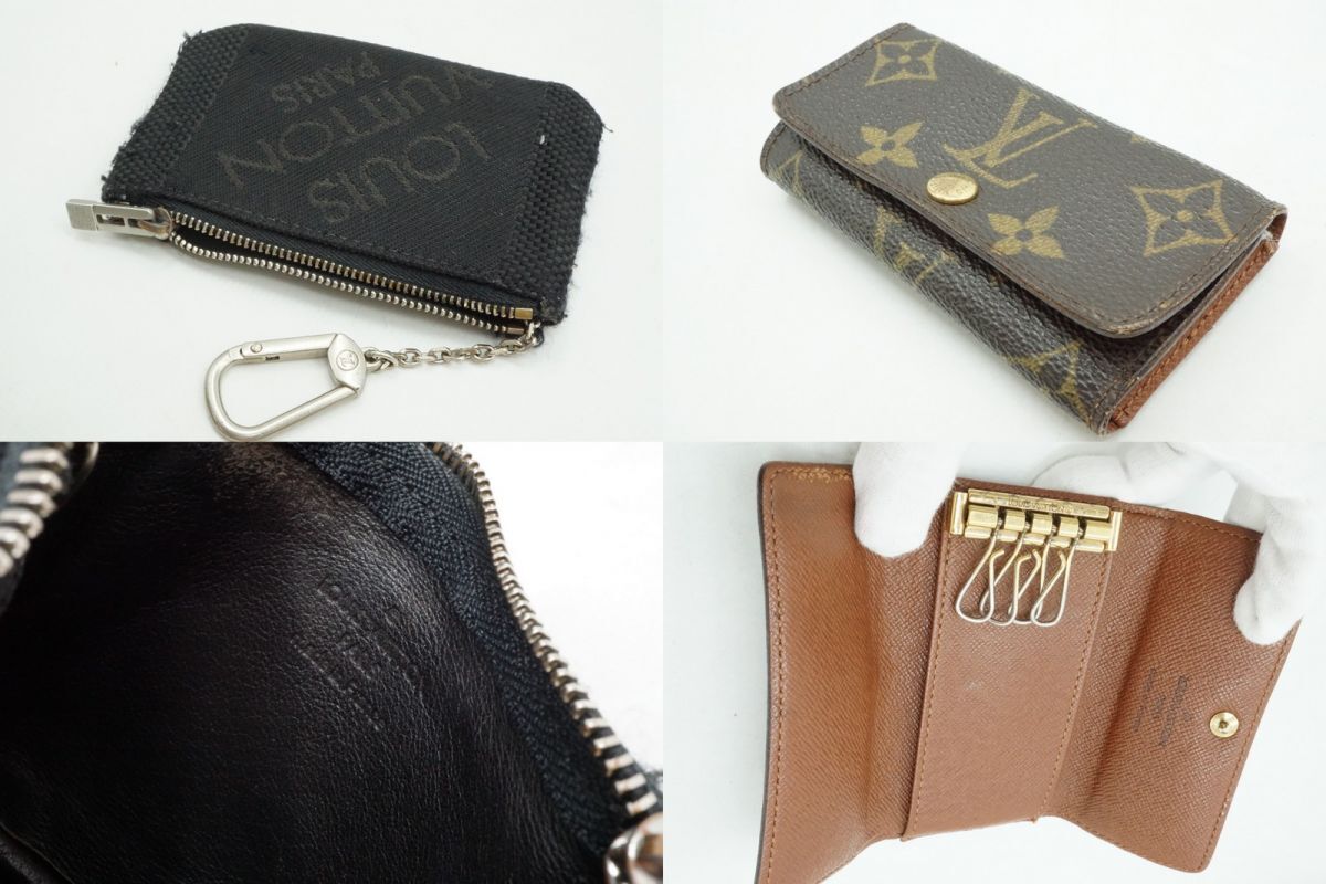 1円? ルイ ヴィトン モノグラム ダミエ 財布 サイフ キーケース 小銭入れ まとめ売り 11點セット LV 大量 ジャンク Louis Vuitton 3754k