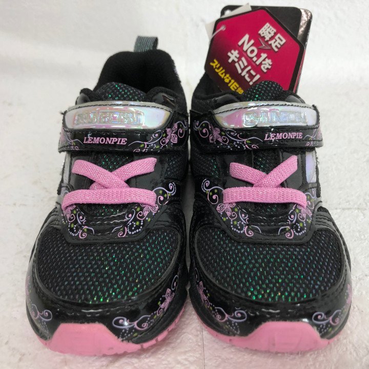 . пара SHUNSOKU с биркой Kids спортивные туфли ребенок обувь SIZE: 16cm черный / розовый KU632025082716