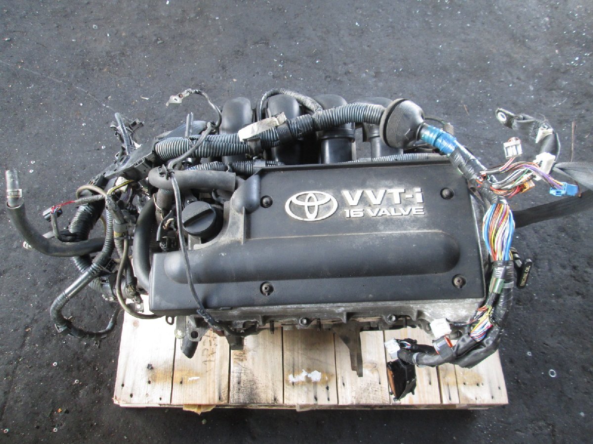※最終出品※■MR-S ZZW30 エンジン テストOK 104685Km 1ZZ-FE 5SMT シーケンシャル TA-ZZW30■_画像1