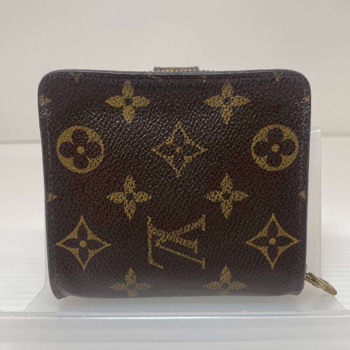 2509M0720 LOUIS VUITTON ルイヴィトン M61667 モノグラム コンパクトジップ 二つ折り財(cái)布