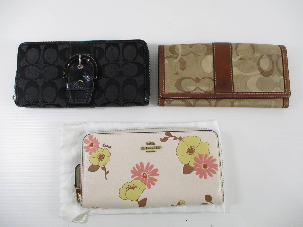 2509XX006【1円～】ChristianDior クリスチャンディオール キルティング 財(cái)布/GUCCI/FENDI/COACH等 財(cái)布大量おまとめ