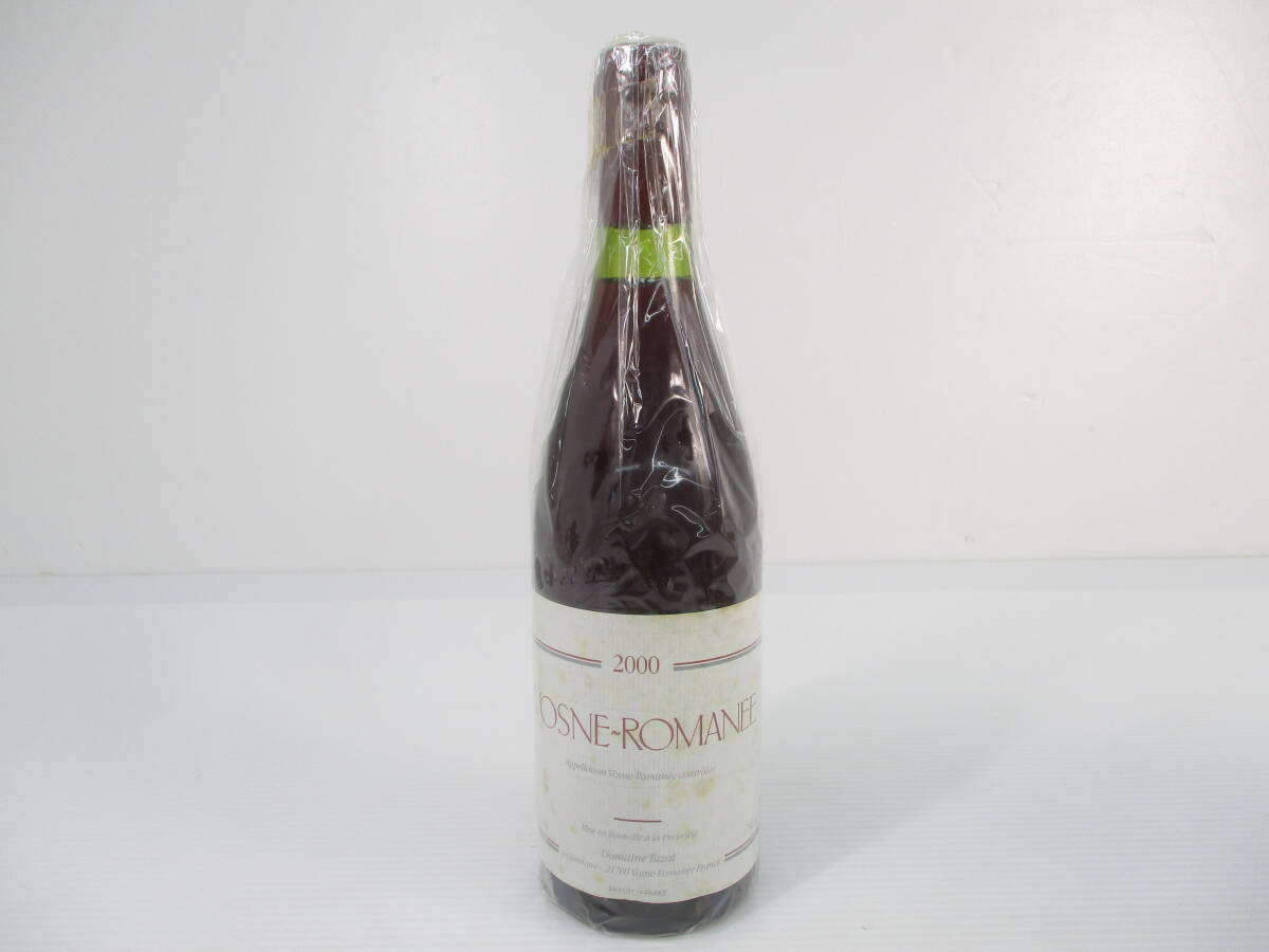 2509M0301古酒 Domaine Bizot ビゾー VOSNE ROMANEE ヴォーヌロマネ 2000年 未開栓 赤ワイン