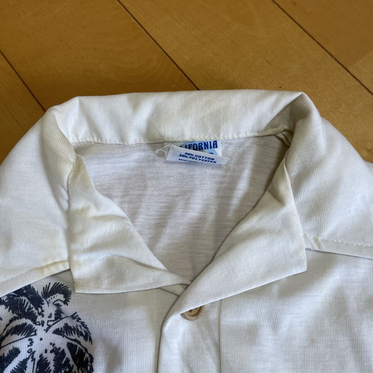 70s ヴィンテージ CALIFORNIA PRIDE オールドサーフ　ポロシャツ_画像4