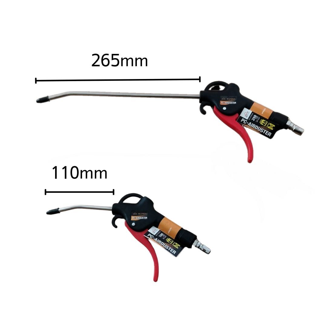 エアーダスター タイヤゲージ エアーホース エアチャックガン 自動車 整備 空気入れ コンプレッサー 大量 コイルホース スパイラル 激安_画像2