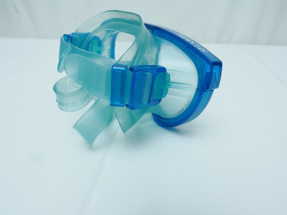 GULL ガル MANTIS マンティス マスク カラー:ブルー/元箱クリアケース付 取扱説明書付 ダイビング用品 [3F18-64642]_画像5