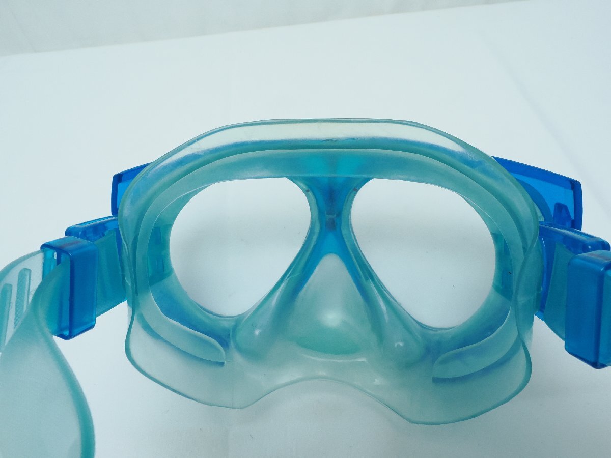 GULL ガル MANTIS マンティス マスク カラー:ブルー/元箱クリアケース付 取扱説明書付 ダイビング用品 [3F18-64642]_画像6
