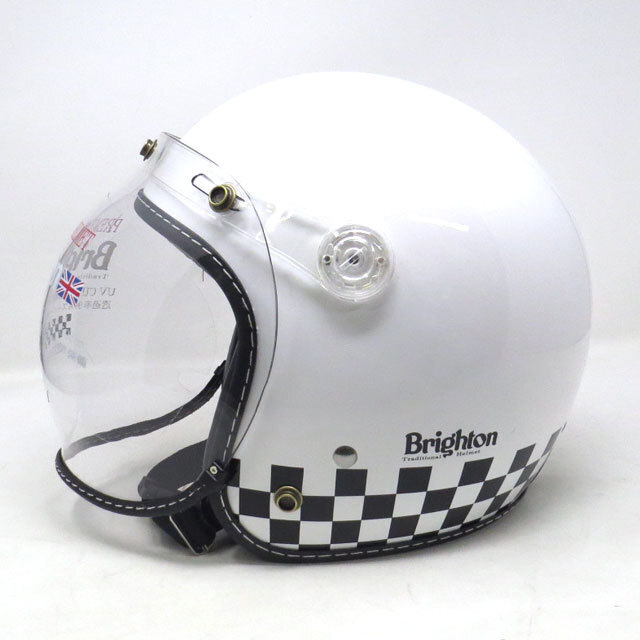 【HEAT☆GROUP】Brighton Traditional Helmet　WT-01　カラー： チェッカー　フリーサイズ（57～60ｃｍ）