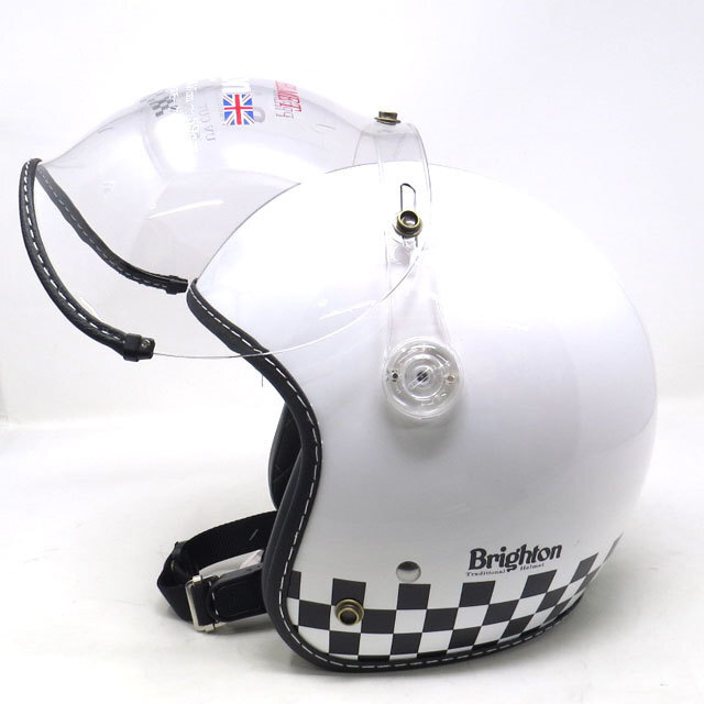 【HEAT☆GROUP】Brighton Traditional Helmet　WT-01　カラー： チェッカー　フリーサイズ（57～60ｃｍ）