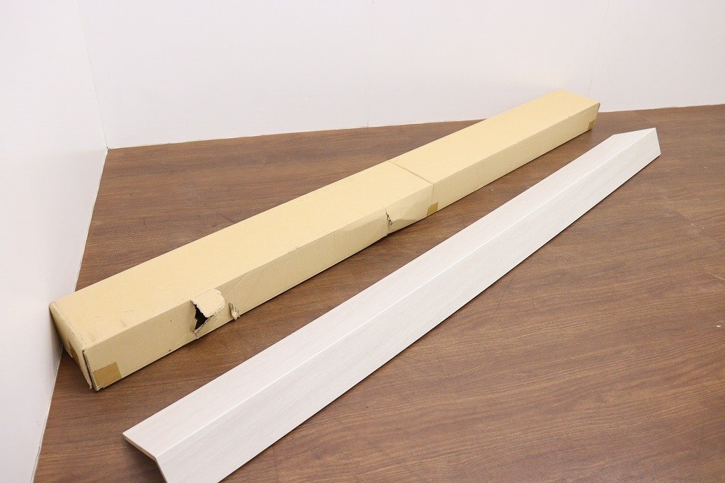 【1円スタート!!】新品◆J8459◆WOODTEC◆リフォーム框◆L型框◆12mmフロア用◆Gオーク柄◆リフォーム・DIY◆LZA60S512_画像2