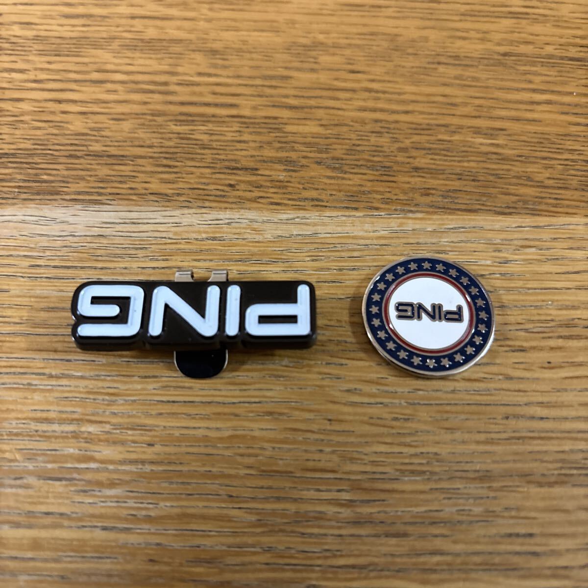 Ping ゴルフ　クリップマーカー　ブルー×ホワイト×ブラック×レッド　美品　送料込_画像5