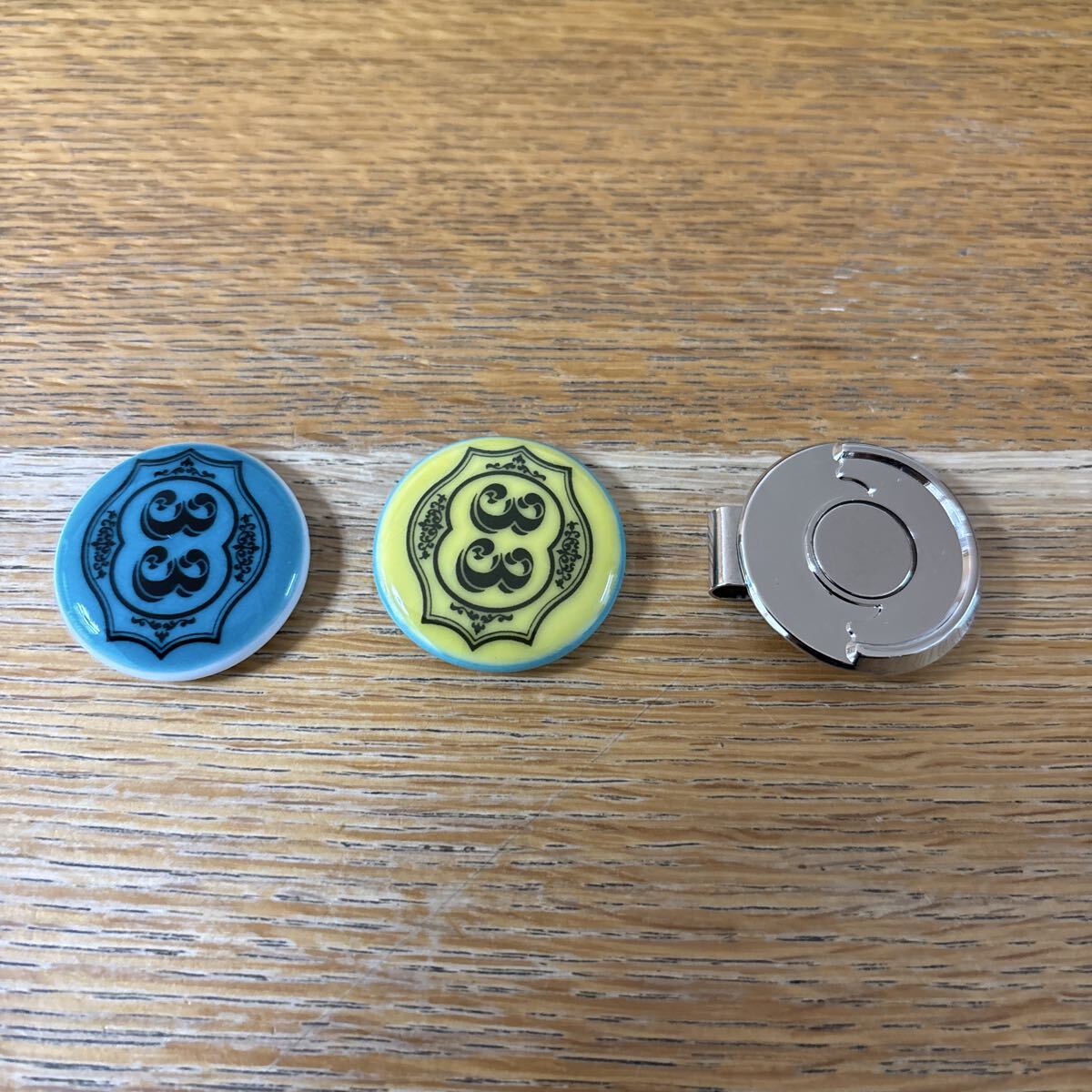 激レア品　東京ディズニーランド　クラブ33 九谷焼　ゴルフ　クリップマーカー　　未使用品　送料込_画像5