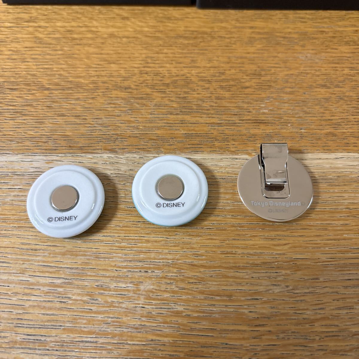 激レア品　東京ディズニーランド　クラブ33 九谷焼　ゴルフ　クリップマーカー　　未使用品　送料込_画像6