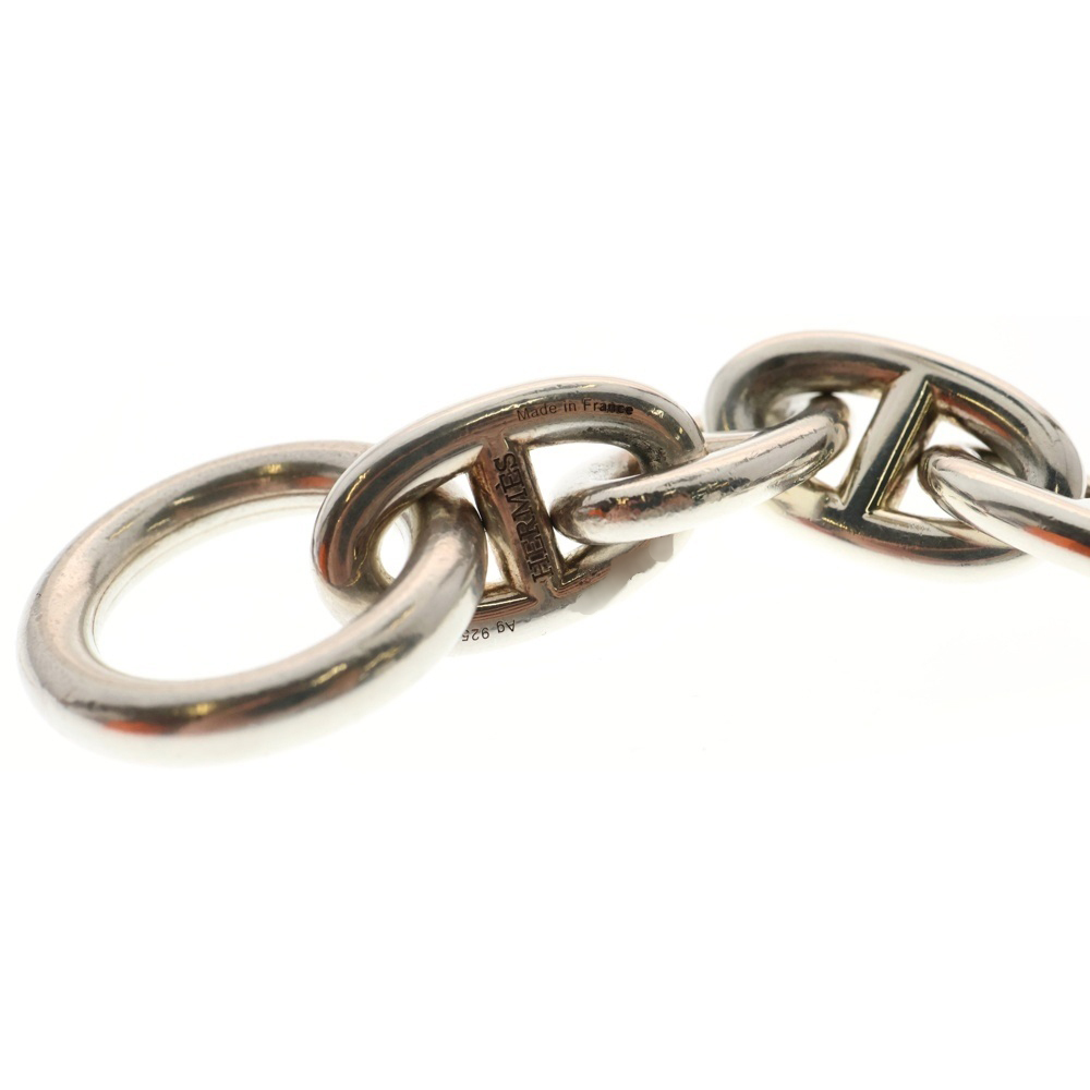 HERMES エルメス Chaine d'Ancre TGM シェーヌダンクル ブレスレット 11コマ Ag925 SV シルバー_画像5