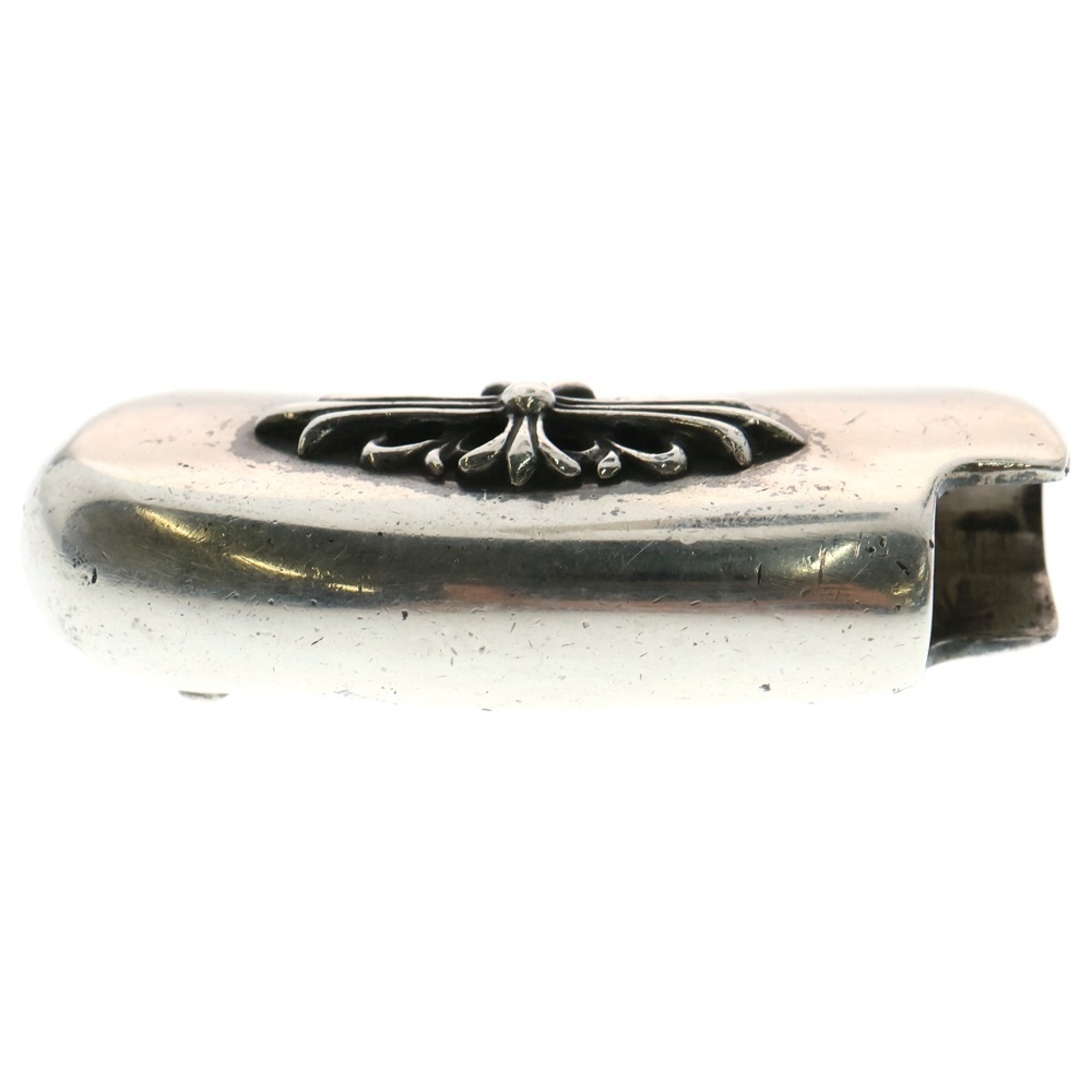 CHROME HEARTS クロムハーツ BEANS LIGHTER CASE ビーンズ フローラルクロスライターケース シルバー_画像3