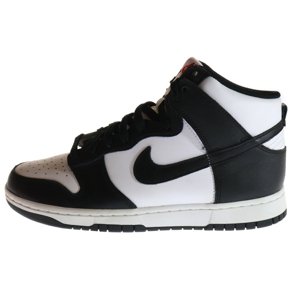 NIKE ナイキ DUNK HIGH BLACK AND WHITE DD1399-103 ダンク ハイカットスニーカー US9.5/27.5cm ブラック/ホワイト