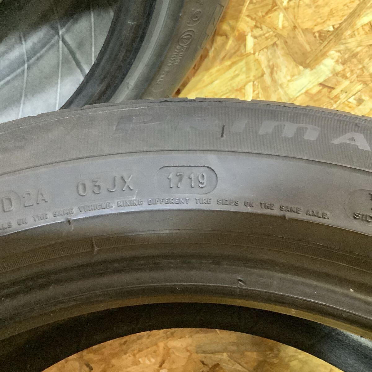 MICHELIN PRIMACY 3 ZP ミシュラン 205/55R17 夏 2019年製 2本セット 7〜8分山_画像5