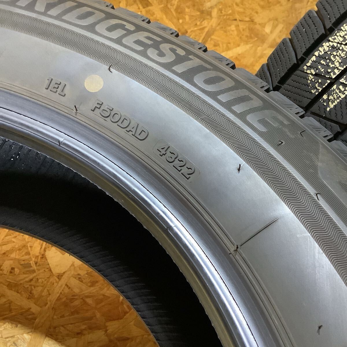 BRIDGESTONE BLIZZAK VRX3 ブリヂストン 225/65R17 スタッドレス 2022年製 4本セット 6〜6.5分山 レガシィ アウトバック_画像7