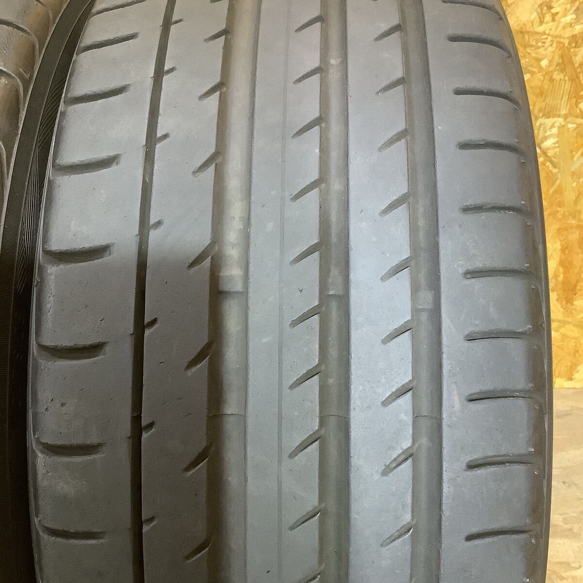 YOKOHAMA ADVAN Sport V105 ヨコハマ 225/40R18 夏 2017年製 2本セット 7〜8分山_画像3