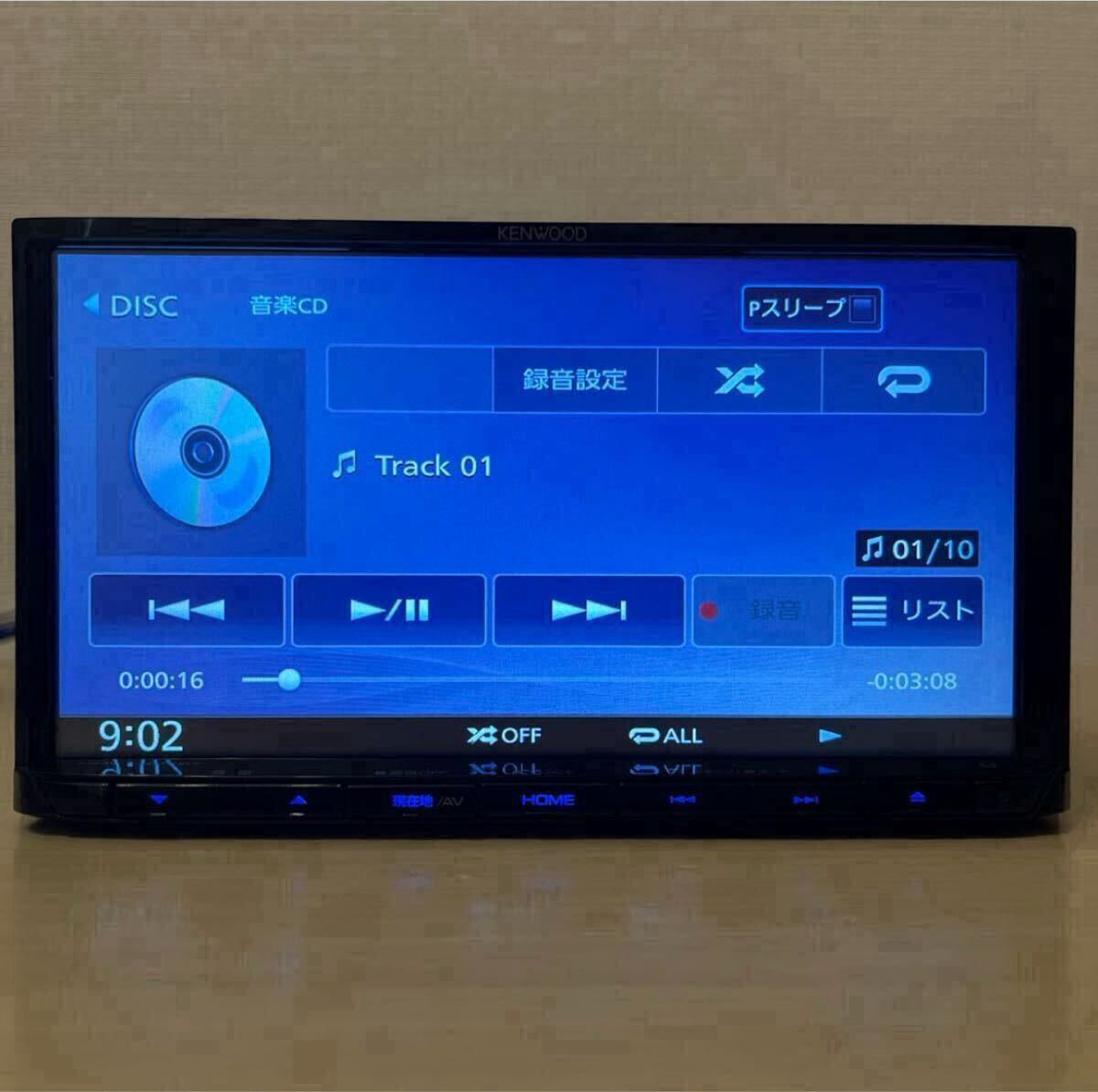 ★2025年最新地図更新済★Bluetooth搭載機(jī)★ケンウッドMDV-D407BT★新品バックカメラ付き★必要なケーブル全て揃ってます