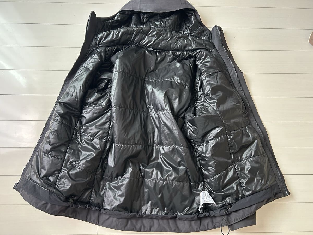 ARCTERYX THERME LT JACKET サーミー パーカー ダウンジャケット アークテリクス PARKA ブラック GORE-TEX_画像4