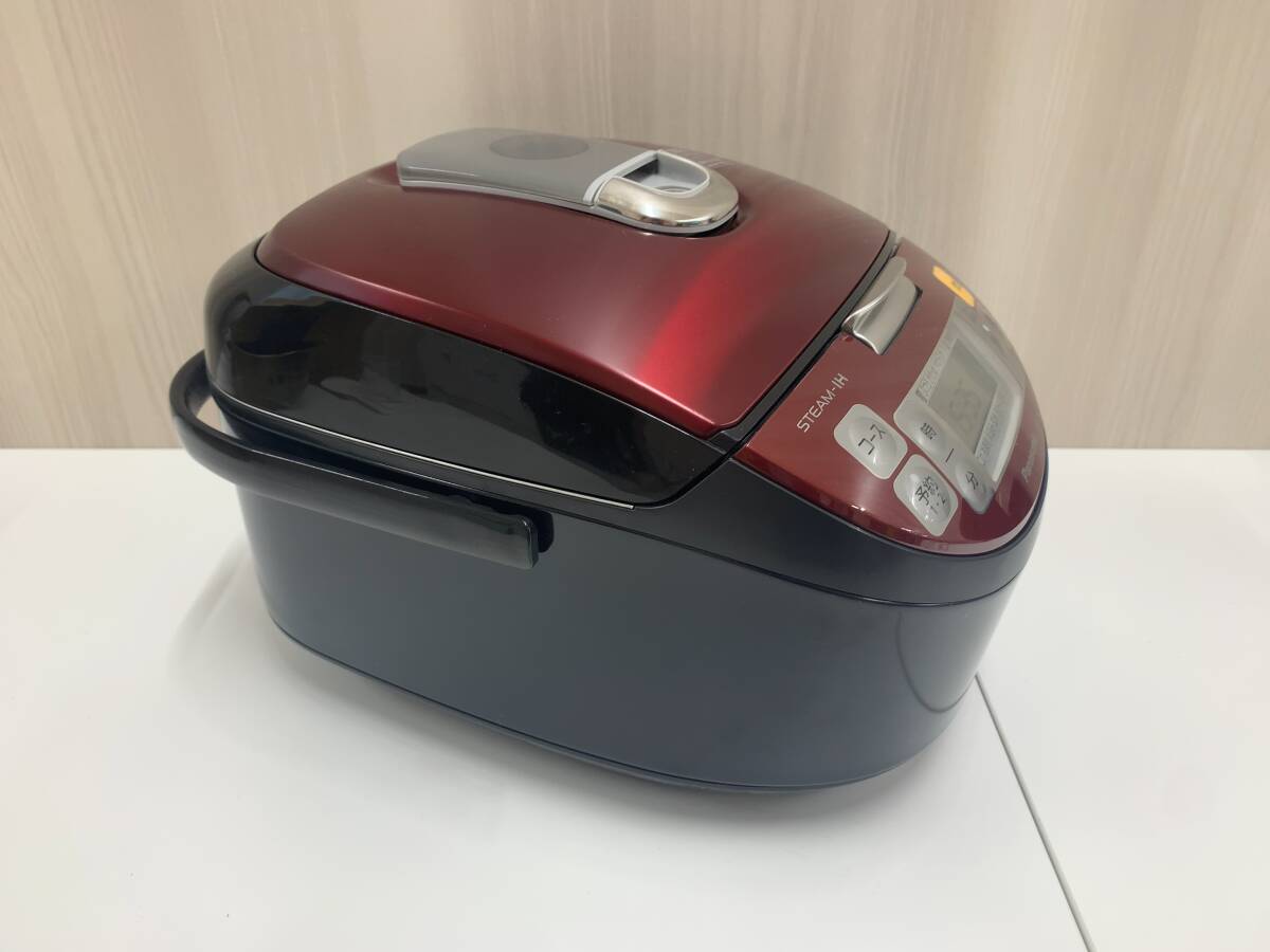 【美品】Panasonic パナソニック スチーム IH ジャー 炊飯器 SR-SY105J STEAM-IH 生活家電 ダイヤモンド 大火力竈釜 F250930_画像3