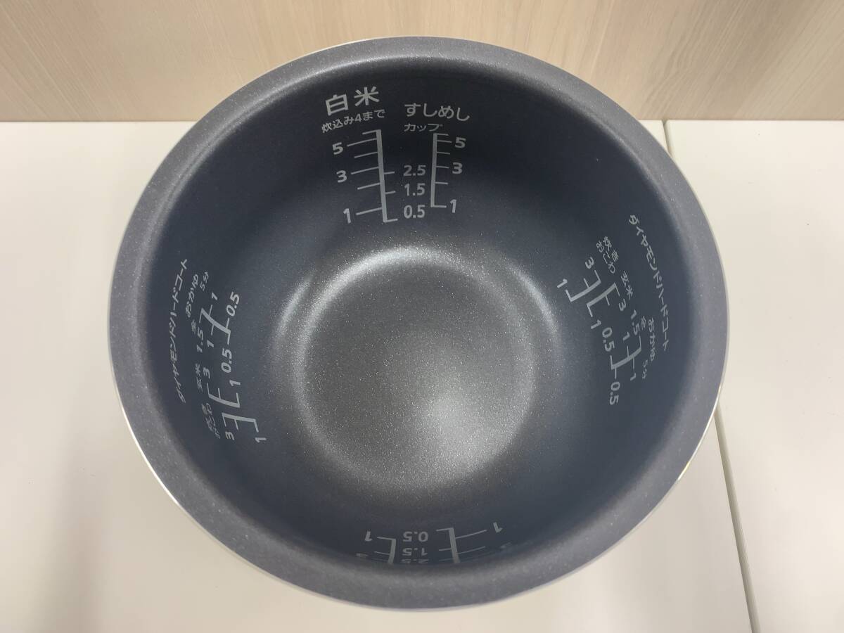 【美品】Panasonic パナソニック スチーム IH ジャー 炊飯器 SR-SY105J STEAM-IH 生活家電 ダイヤモンド 大火力竈釜 F250930_画像9