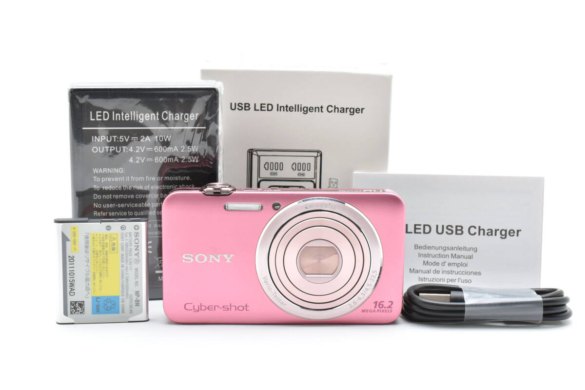 574 SONY Cyber-shot DSC-WX30 ピンク コンパクトデジタルカメラ 2590751