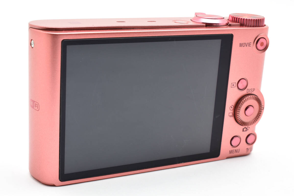 589 [美品] SONY Cyber-shot DSC-WX350 ピンク コンパクトデジタルカメラ 2601544