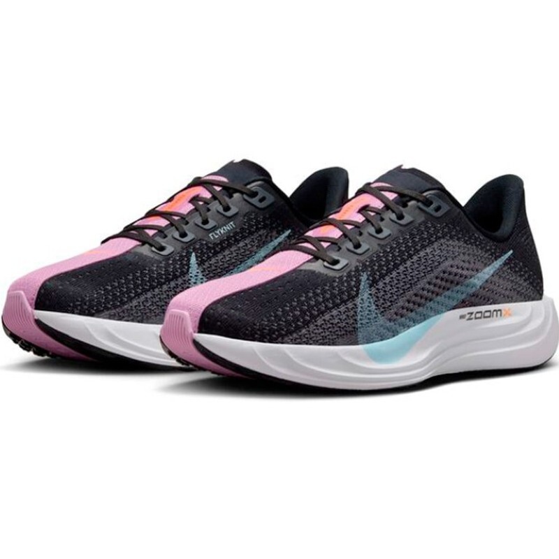 ナイキ 25cm ペガサス プラス 定価19800円 ブラック ダークグレー ピンク グレイシャーブルー PEGASUS レディース ランニング_画像1