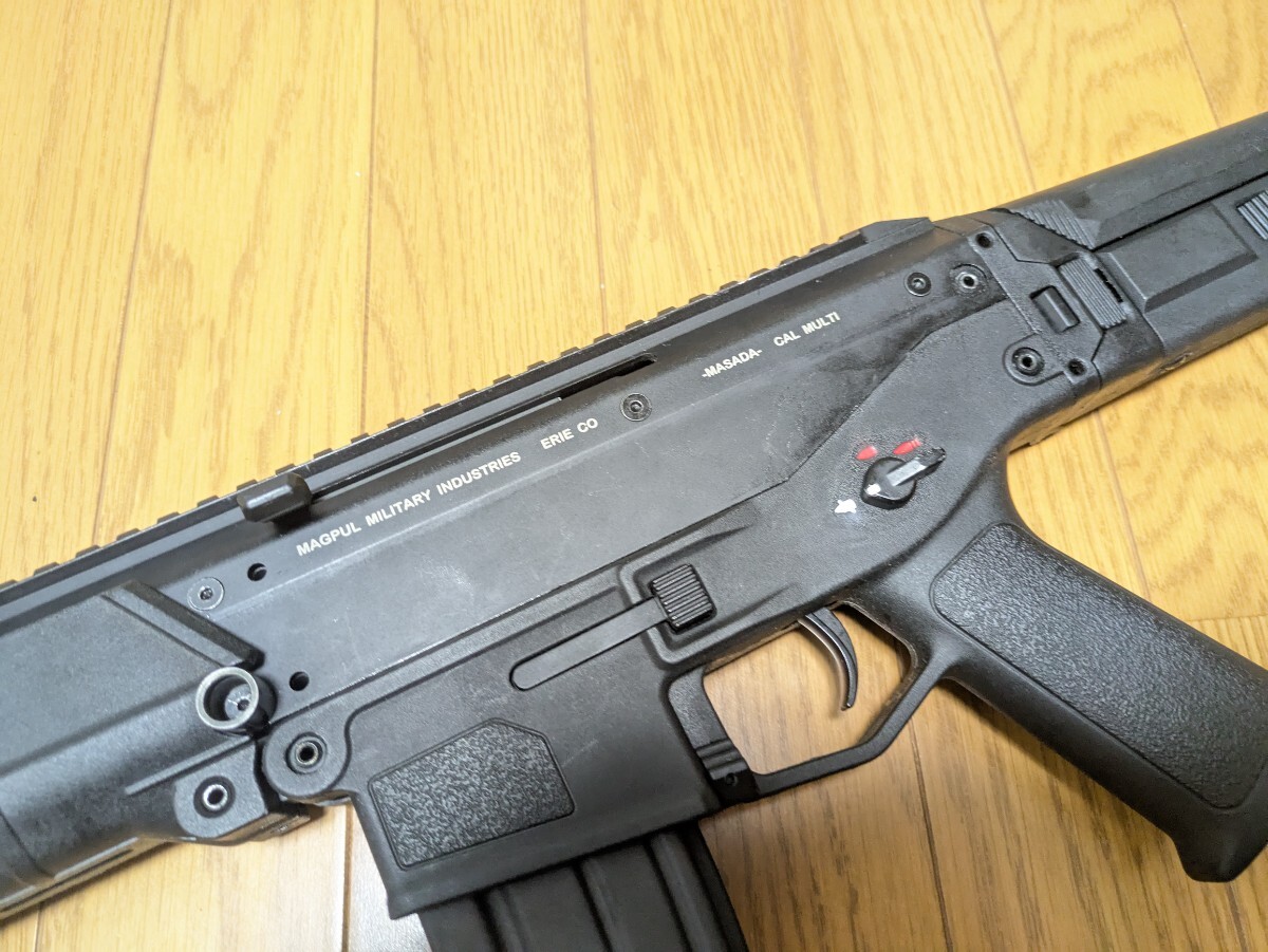 A&K MASADA 電動ガン 刻印ver 内部カスタム品 _画像3