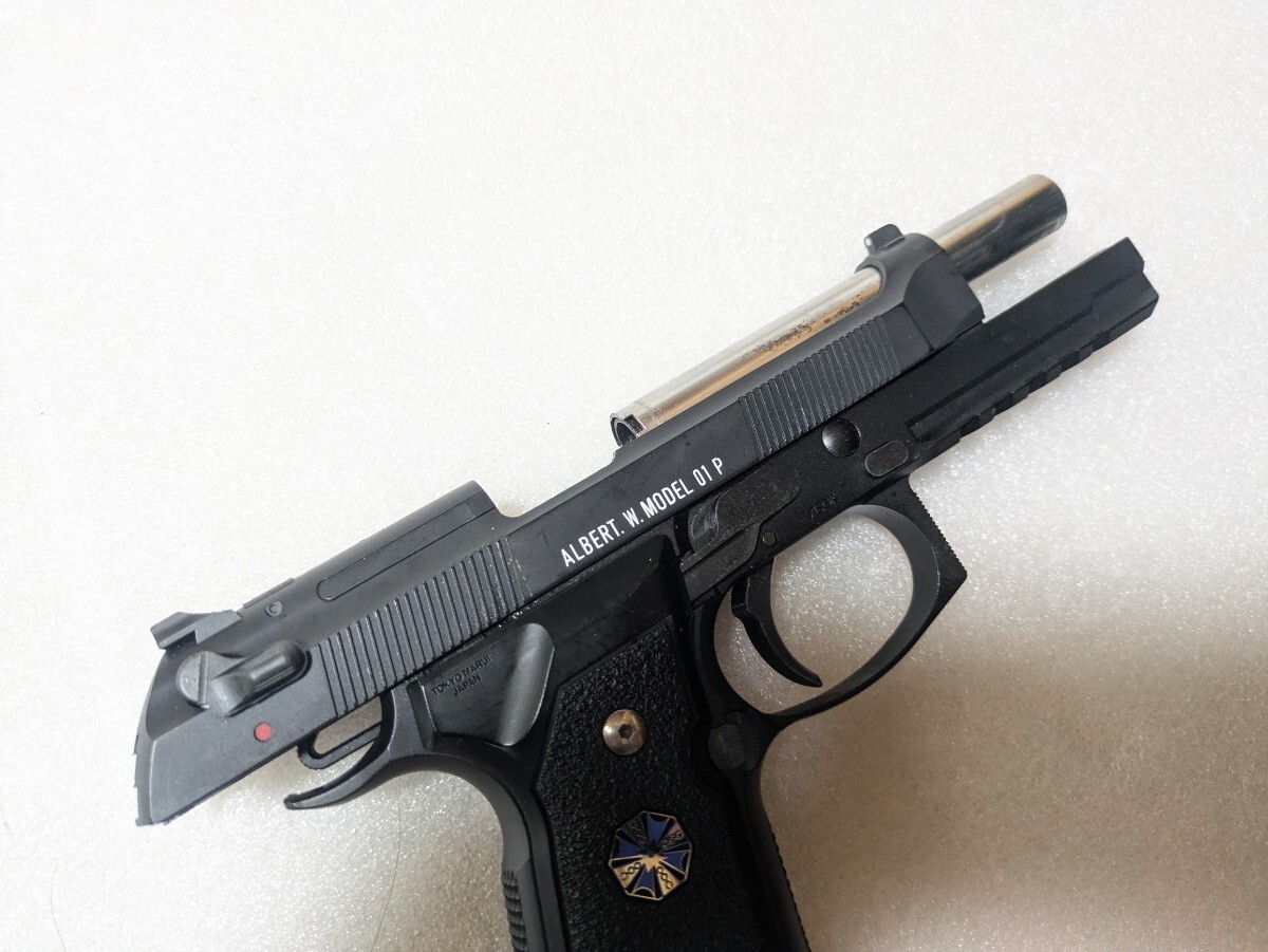 東京マルイ ガスブローバック アルバート W 01P ガスブローバック ハンドガン バイオハザード サムライエッジ m9 m92f_画像8