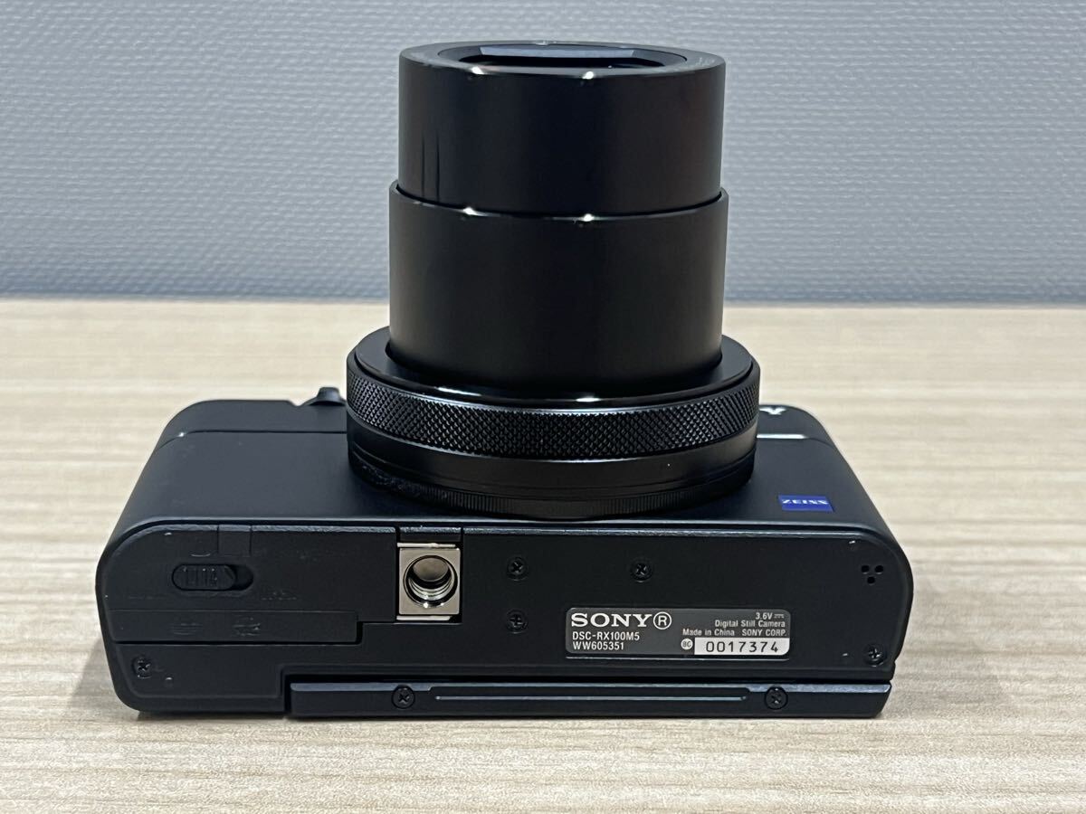 ★極上美品★ SONY ソニー Cyber-shot RX100V DSC-RX100M5 高倍率ズーム コンパクトデジタルカメラ コンデジ (5068)