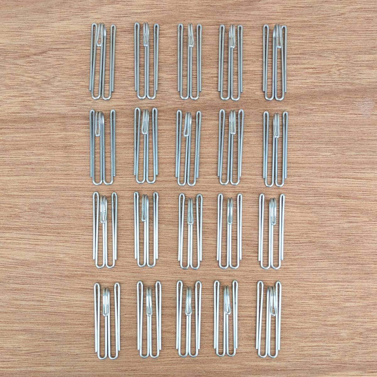 IKEA イケア RIKTIG リクティーグ カーテンフック 20個_画像1