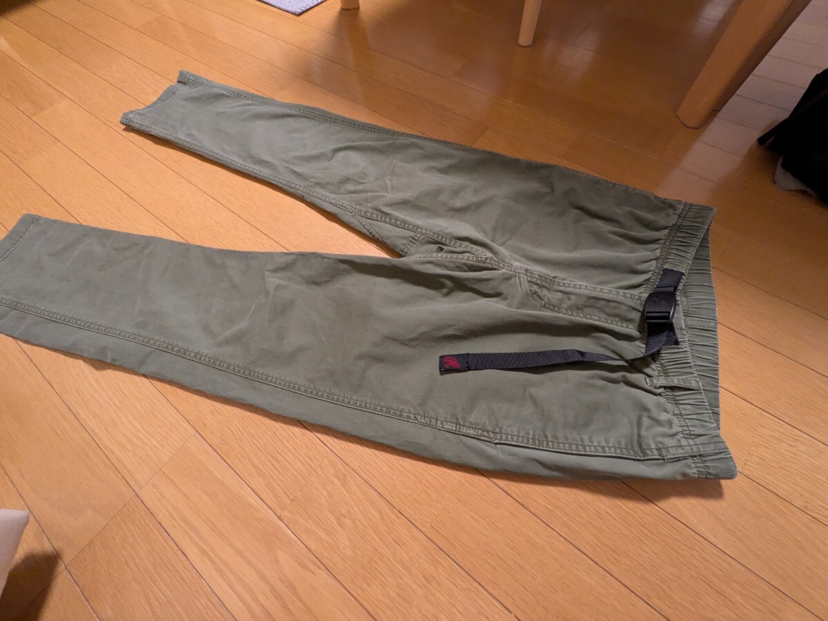 ☆GRAMICCI ☆グラミチ☆カーキストレッチリラックスクライミングパンツ☆S☆☆