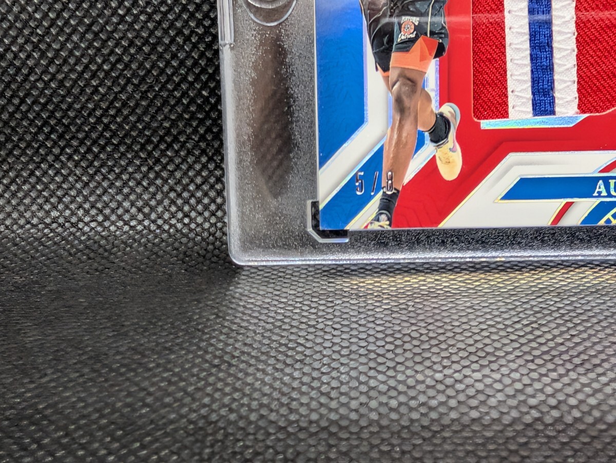 【8シリ】希少 Ausar Thompson Rookie Jumbo Materials パッチ 2023 Panini National Treasures 5/8
