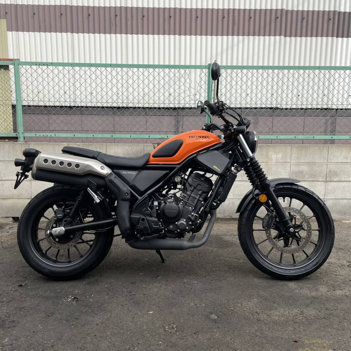 ホンダ CL250 8BK-MC57 2023年モデル 1870km 低走行 ABS 実働 書類あり 極上美車 大坂より 売り切り 検）CBR CBX CB NSR SL TAKEGAWA