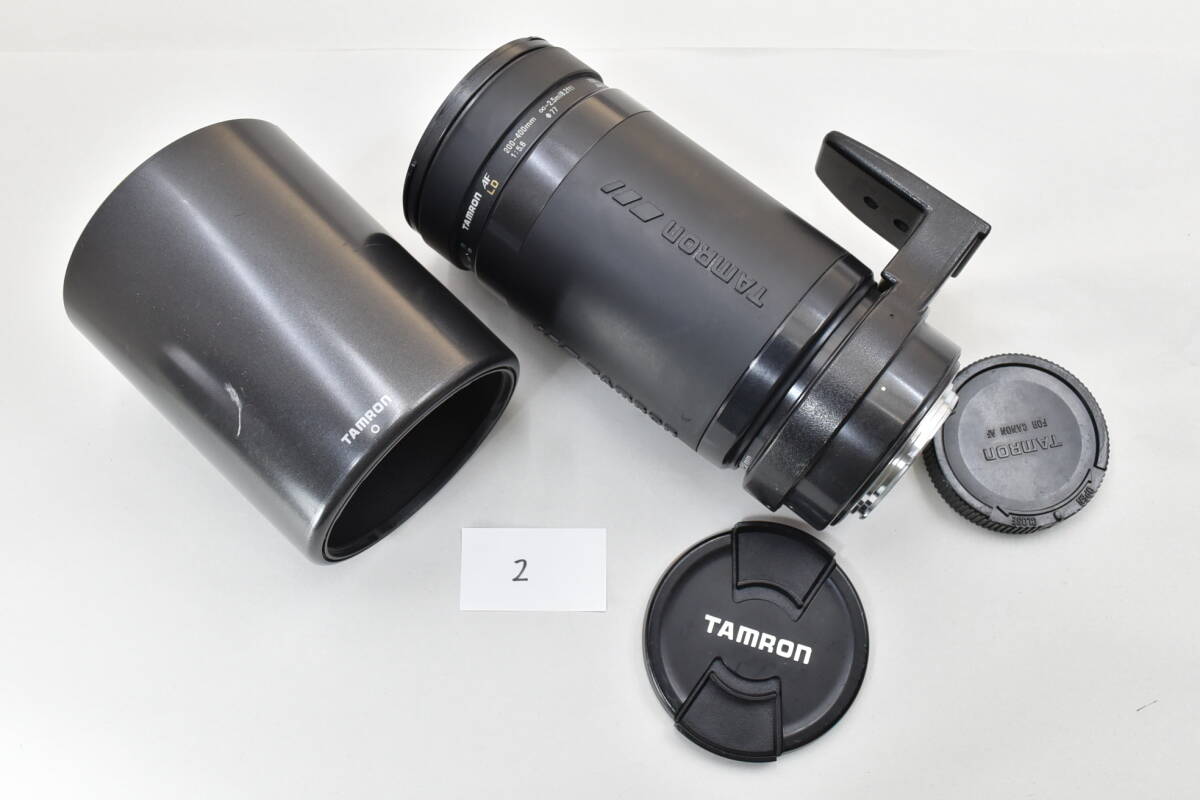 【2】TAMRON AF 200-400mm 1:5.6 FOR CANON レンズ 光学機器