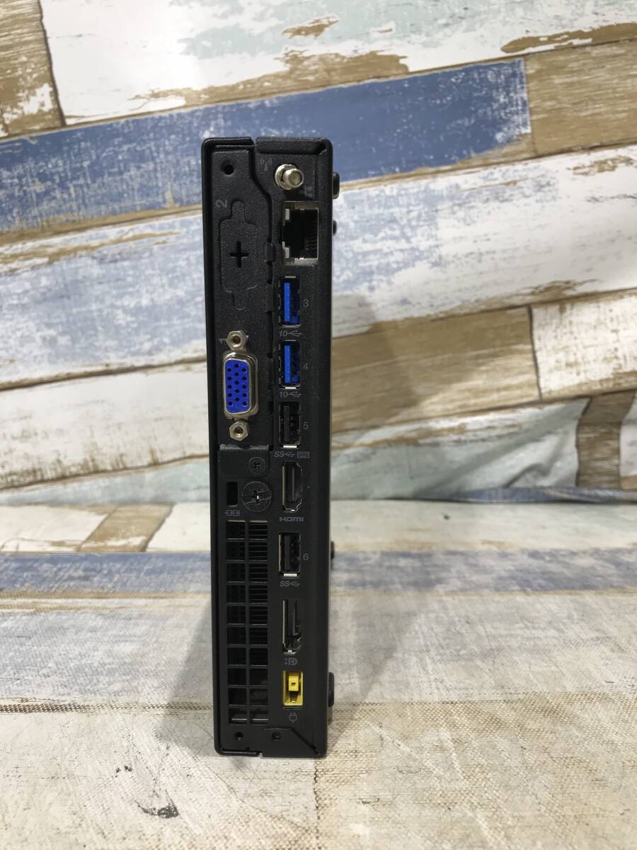 ②Lenovo ThinkCentre M720q/intel Core i5-9400T 1.80GHz/メモリ8GB/デスクトップ/Windows11