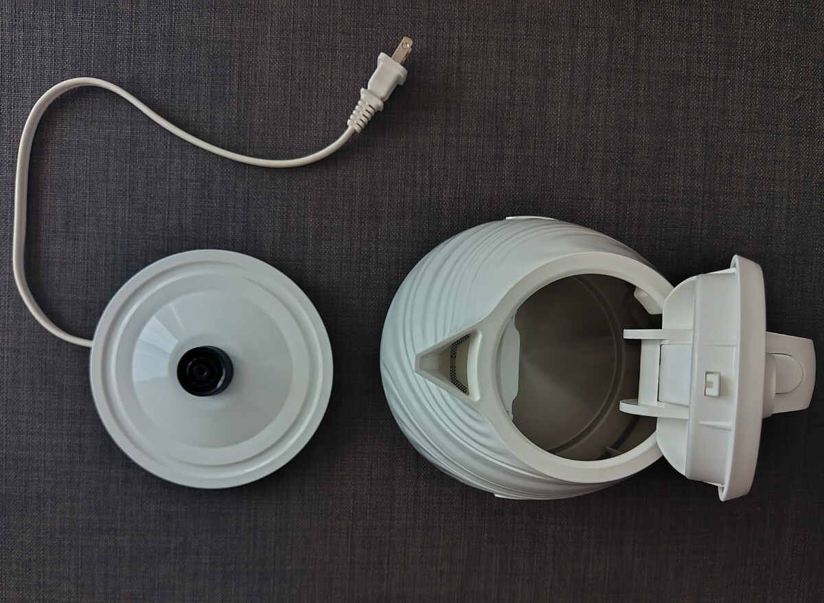 【新品/未使用】デロンギ DeLoghi セタ 電気ケトル ホワイト Seta Kettles KBS1200J-W 匿名配送可_画像5