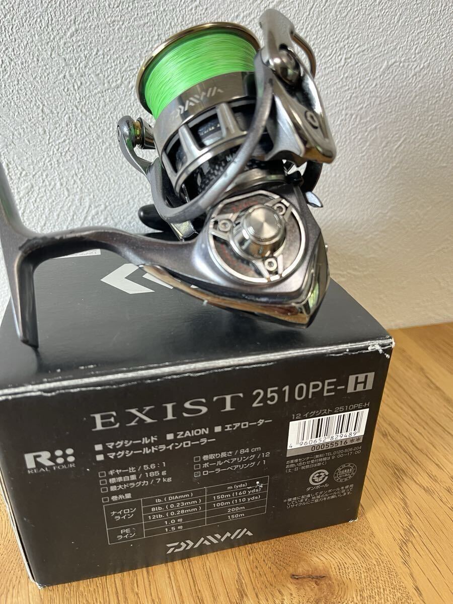 ダイワ 12 イグジスト 2510PE-H DAIWA 12 EXIST スピニングリール ジャンク
