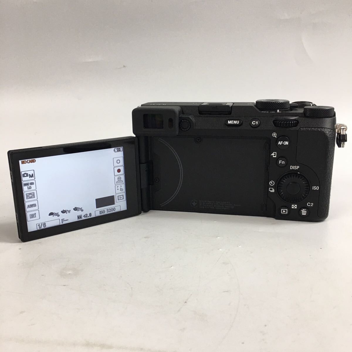 ★岡08130【美品】SONY ソニー/デジタル一眼ミラーレスカメラ/α7CR/ILCE-7CR/ブラック/本體のみ/シャッターOK/000467A