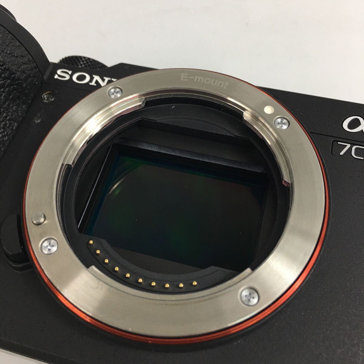 ★岡08130【美品】SONY ソニー/デジタル一眼ミラーレスカメラ/α7CR/ILCE-7CR/ブラック/本體のみ/シャッターOK/000467A