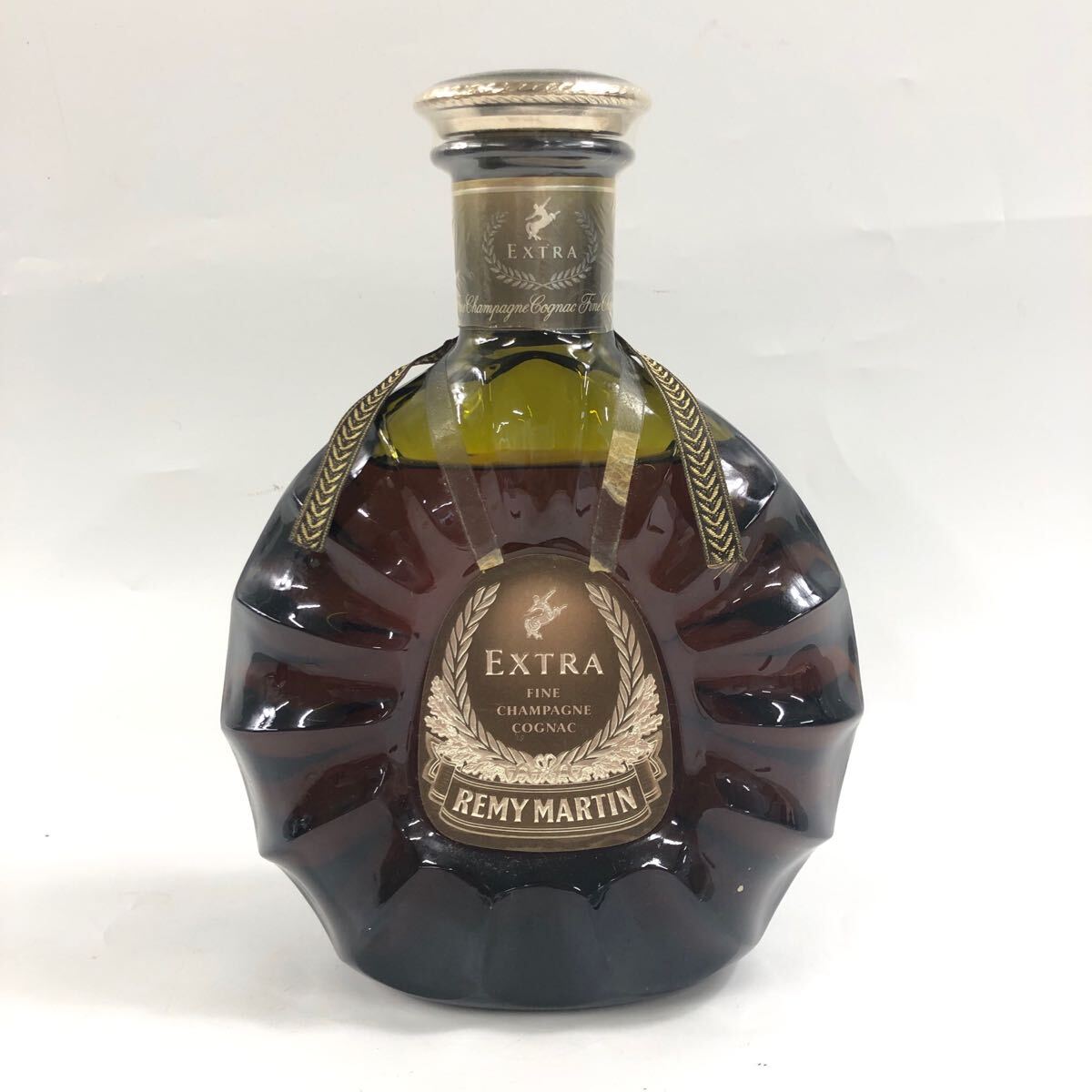 ★岡09049【未開栓品】REMY MARTIN レミーマルタン/EXTRA エクストラ/FINE CHAMPAGNE COGNAC コニャック/グリーンボトル/700ml/000504A
