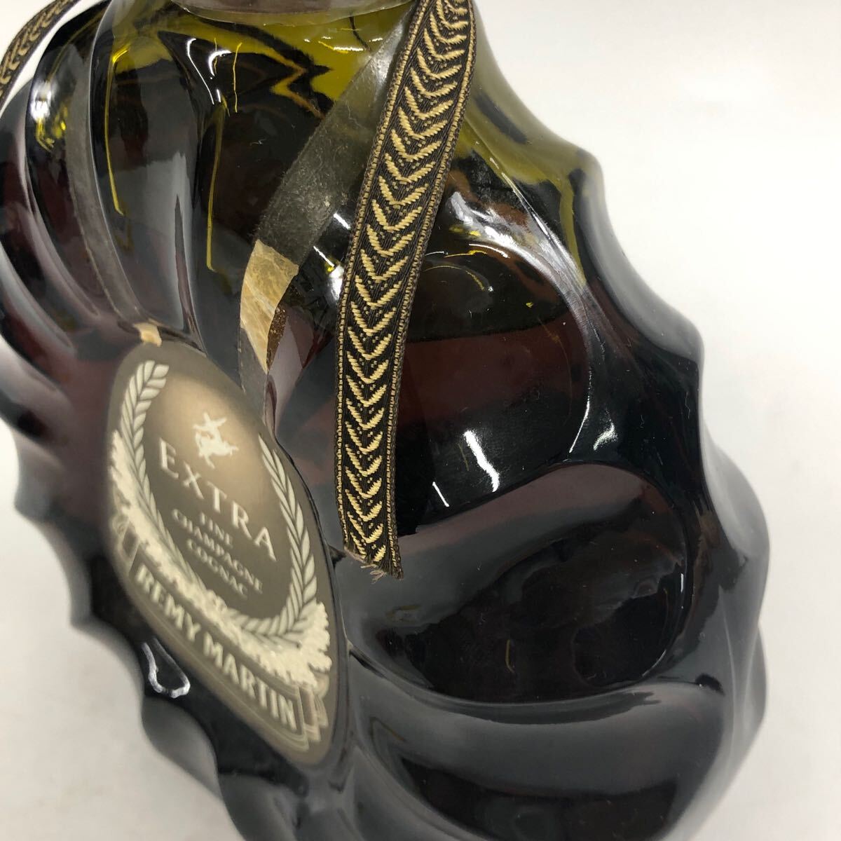 ★岡09049【未開栓品】REMY MARTIN レミーマルタン/EXTRA エクストラ/FINE CHAMPAGNE COGNAC コニャック/グリーンボトル/700ml/000504A