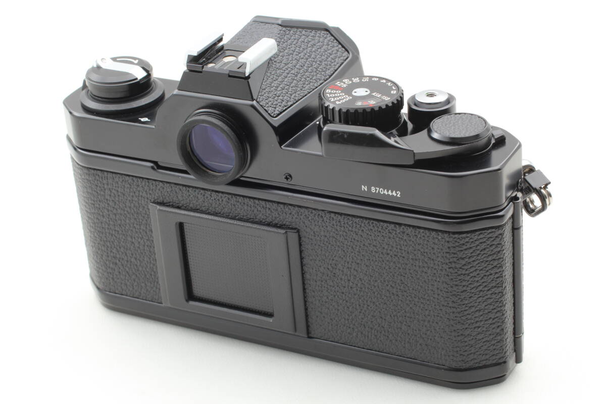 Nikon New FM2 black ニコン　后期モデル　S/N N 8704422 レア　フィルムカメラ　ボディ　動作確認(rèn)済み　ストラップ キャップ　付き