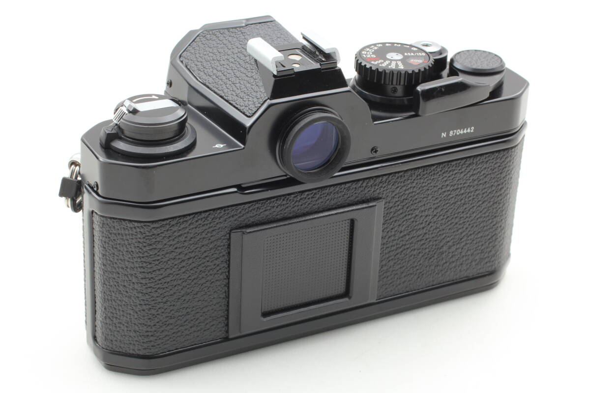 Nikon New FM2 black ニコン　后期モデル　S/N N 8704422 レア　フィルムカメラ　ボディ　動作確認(rèn)済み　ストラップ キャップ　付き