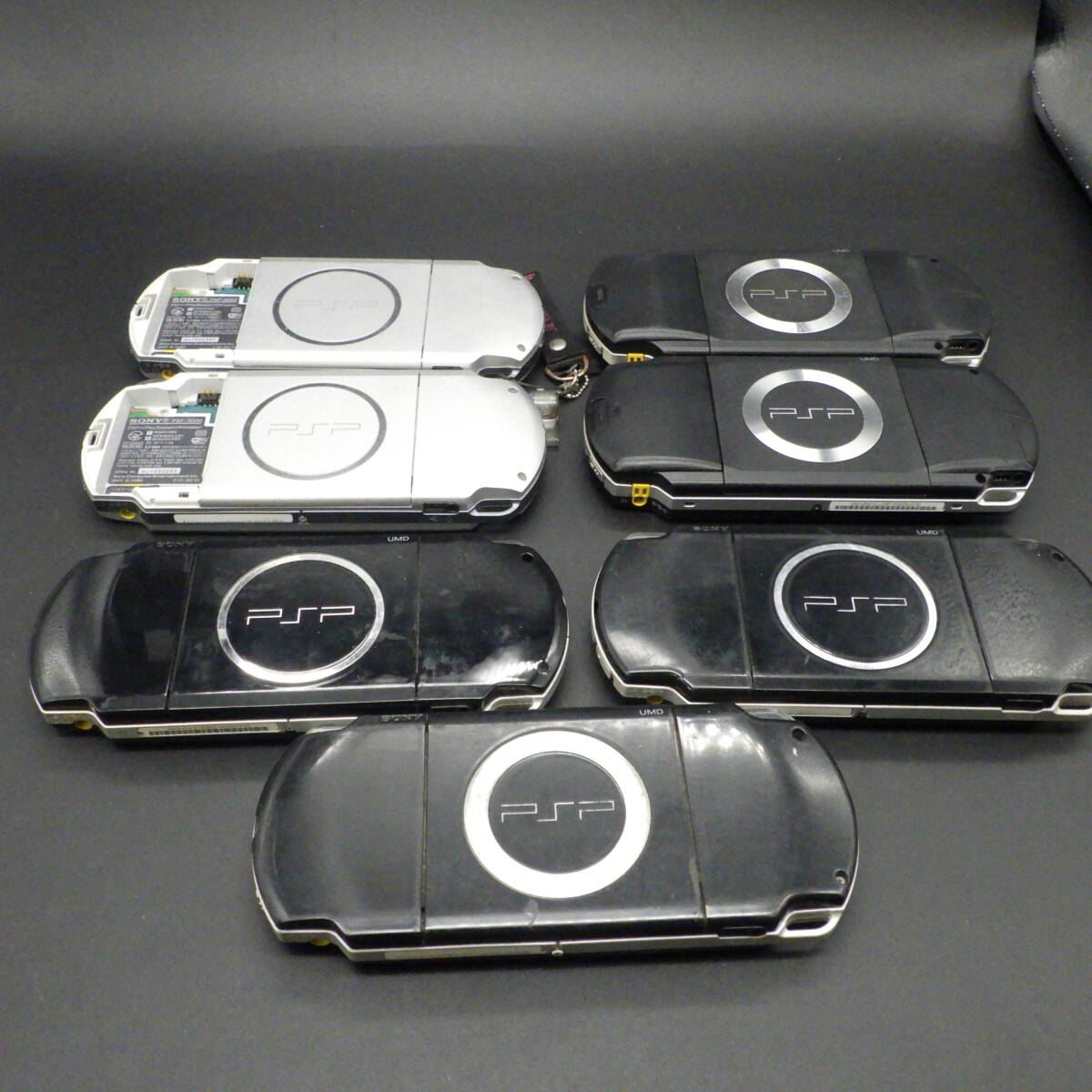 【通電確認(rèn)済み】PSP 本體 PSP3000×4 PSP2000×1 PSP1000×2 プレイステーションポータブル 本體 まとめ 大量 ソニー SONY ☆現(xiàn)狀品☆