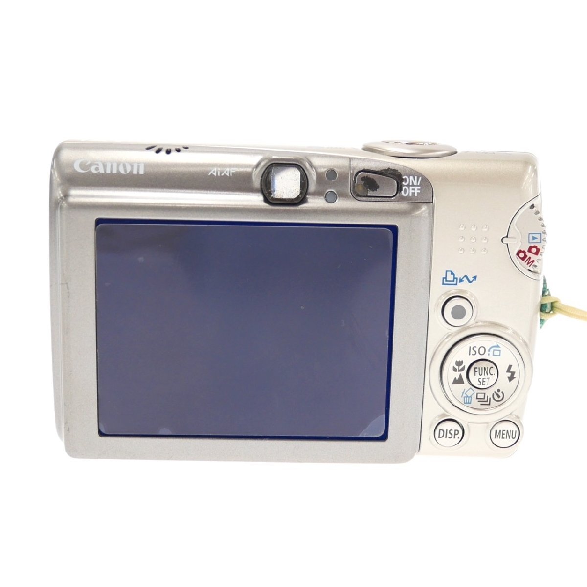 1円スタート Canon キャノン IXY DIGITAL 810 IS イクシー PC1235 コンパクト デジタルカメラ 5.8-23.2mm 1:2.8-5.5 シルバー 動作未確認