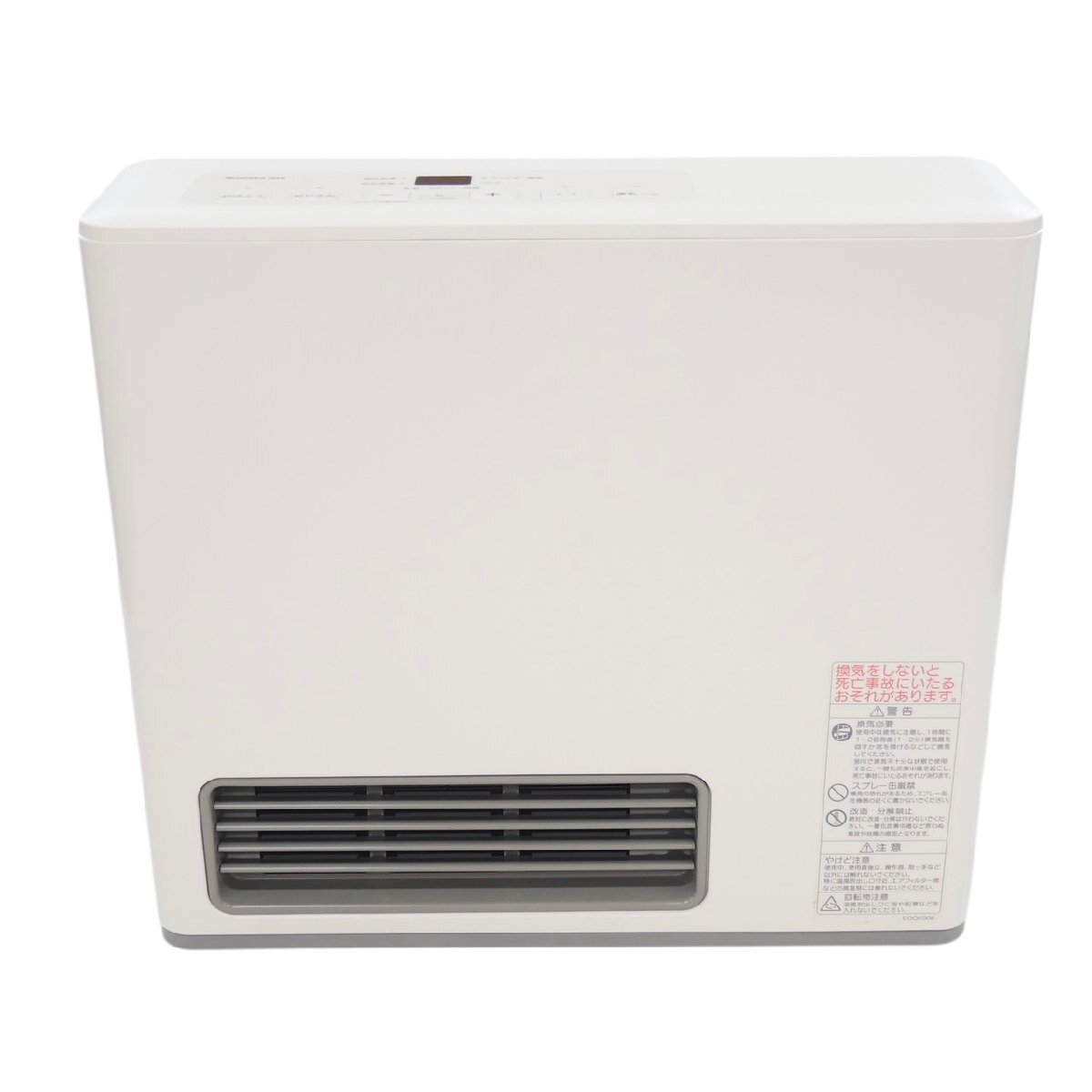 1円スタート ノーリツ ガスファンヒーター GFH-2403S-W5 都市ガス用 大坂ガス ホワイト ストーブ 箱付き 暖房器具 空調(diào)機(jī)器 動作未確認(rèn)