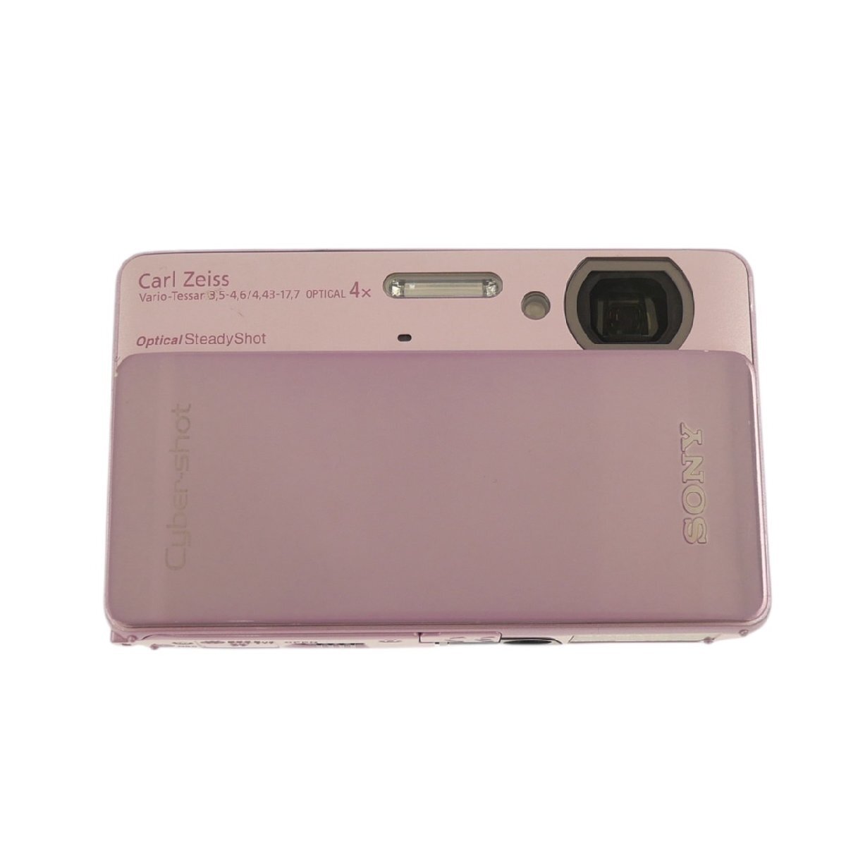 1円スタート SONY ソニー Cyber-shot サイバーショット DSC-TX5 コンパクト デジタルカメラ デジカメ 3.5-4.6/4.43-17.7 ピンク 動作未確認